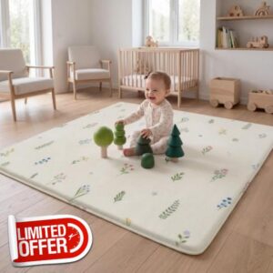 1.3" Thick Baby Floor Play Mat 50x50
