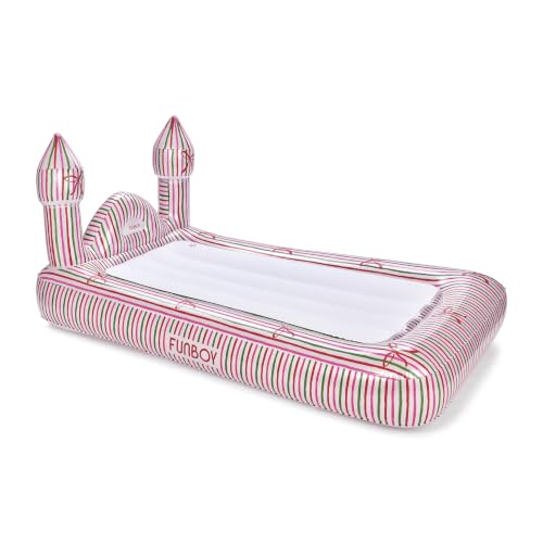 Holiday Striped Castle Sleepover Bed