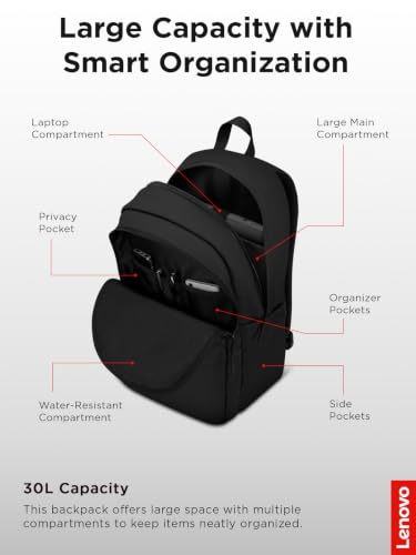 Water-Resistant Travel Bag with 6 Storage Compartments