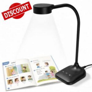 Document Camera for Teachers Classroom                                                          Foldable Webcam with A3 Capture