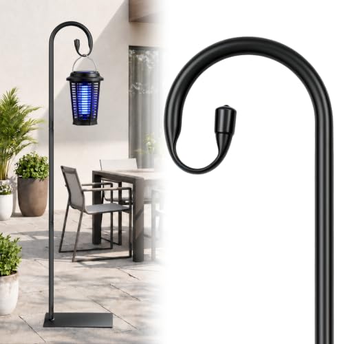 Heavy Duty Adjustable Shepherd's Hook for Mosquito Trap