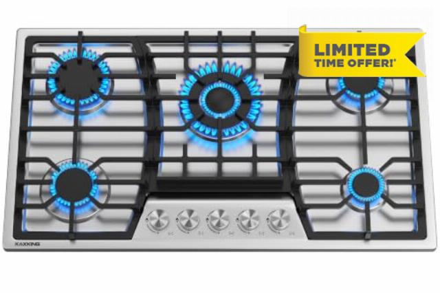36 Inch Gas Cooktop