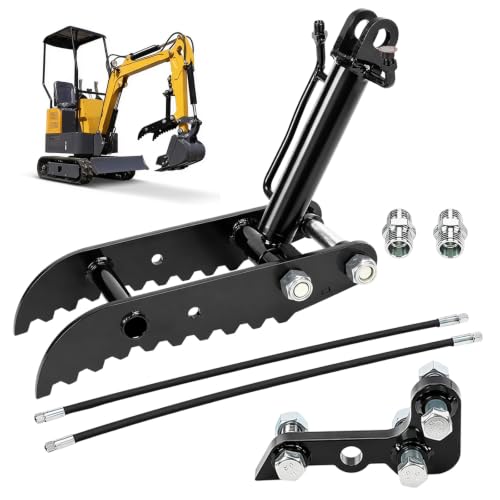 Hydraulic Thumb with L-Shaped Bracket for Classic & Chinese Mini Excavato