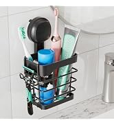 LEVERLOC Soap Dish Holder for Shower Suction Cup Wall Mounted Self Draining NO-Drilling Removable...