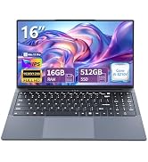 Laptop, Core i5-7Y54 Gaming Laptop, 15.6 Inch Laptop Computer with 16GB RAM 1TB SSD, Laptops with...