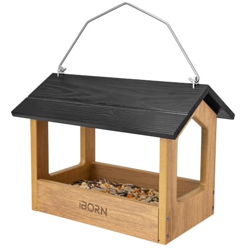 WPC Platform Feeder with Metal Hanger