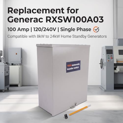 Replacement for Generac RXSW100A3