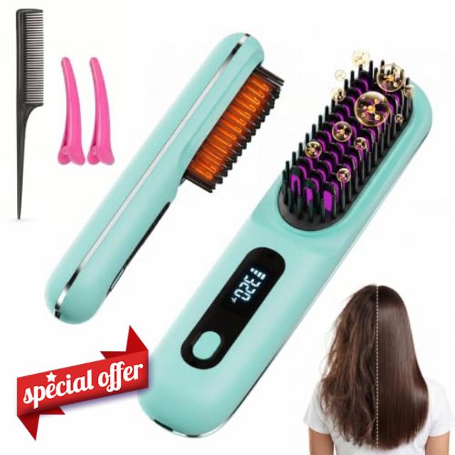 2026 Upgraded Cordless Straightening Brush