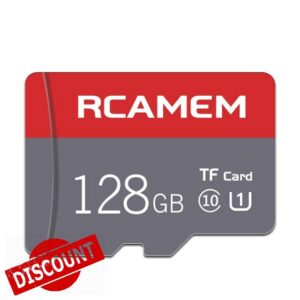128GB Micro Memory Card with Adapter TF Card Class 10 Mini Card for Camera                                                          Compatible with smartphones