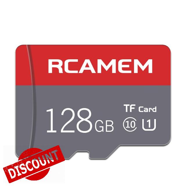 128GB Micro Memory Card with Adapter TF Card Class 10 Mini Card for Camera                                                          Compatible with smartphones