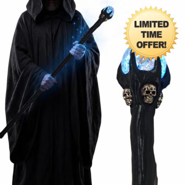 40" Halloween LED Witch Staff
