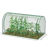 SPECILITE 28x28x32 in Pop Up Plant Shade Cover Tent, Plant Protectors from Animals, Garden Nettin...