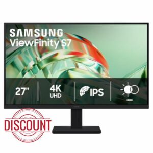 Samsung 27" ViewFinity S7 (S71H) 4K UHD IPS HDR10 High Resolution Monitor                                                          Explore and buy 27 inch 4K UHD ViewFinity S7 S71H Monitor LS27H710EANXZA