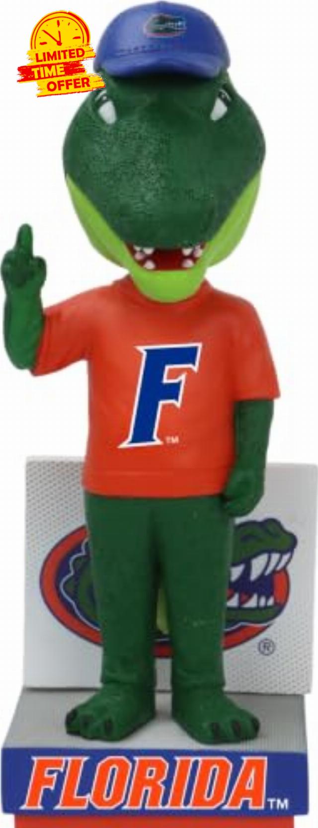 Albert The Gator Florida Gators Male Mascot Bobblehead College