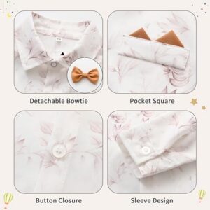 birthday cake smash bowtie suspenders pants set