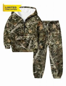 Oranchids Toddler Baby Boy Clothes Long Sleeve Hoodie Sweatshirt Tops and Pants Sweatsuit Set Fall Winter Outfits 1-5T