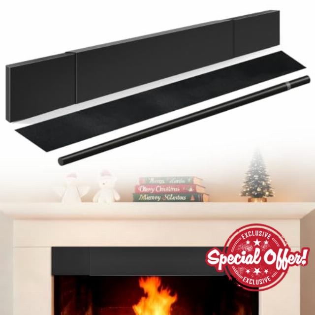 Adjustable Fireplace Smoke Guard