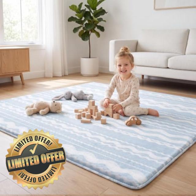 1.3" Thick Baby Floor Play Mat 59x71