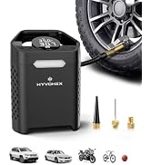 Tire Inflator Portable Air Compressor, 1 Min Fast Inflation Bike Pump with Digital Pressure Gauge...