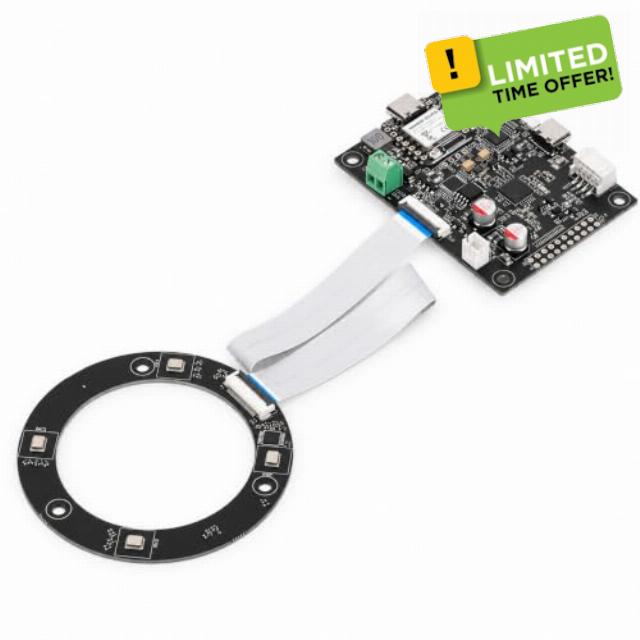 seeed studio reSpeaker Flex XVF3800 Circular-4 with XIAO ESP32S3                                                          Pre-Soldered XIAO ESP32S3