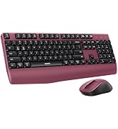 seenda COE200 Wireless Bluetooth Keyboard and Mouse Combo with Wrist Rest