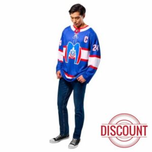 Rubies Men's Heated Rivalry Metros Mens Jersey                                                          Officially Licensed
