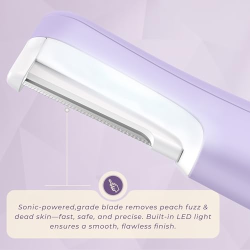 Rechargeable Dermaplaning Tool with 10 Replacement Blades