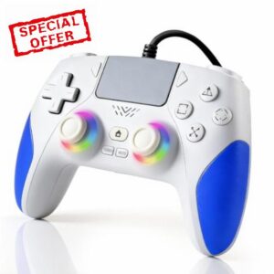 Akalyptra RGB Wired Controller for PS-5/PC