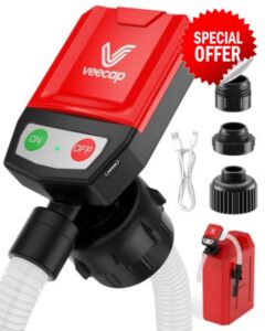 Upgraded Electric Fuel Transfer Pump with Smart Auto-Stop