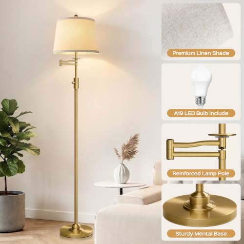 Tall Lamps for Living Room Bedroom Office & Corne