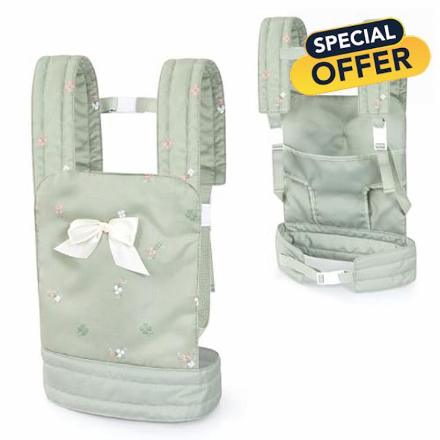 Bayer Design Doll Carrier - Adjustable Front & Back Toy Holder