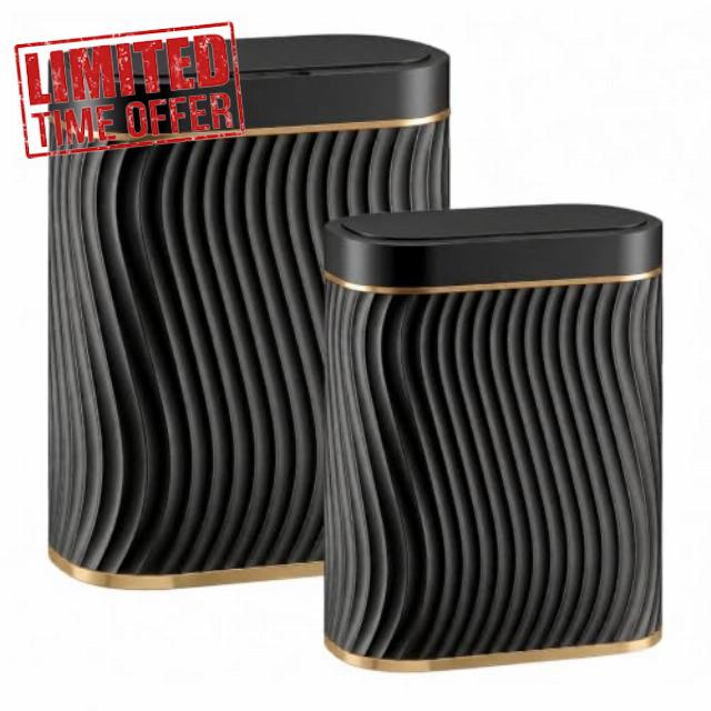 2.6 +5 Gallons Automatic Bathroom Trash Can with Touchless Lid