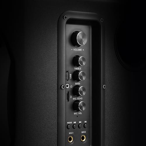 Black A 8-inch subwoofer