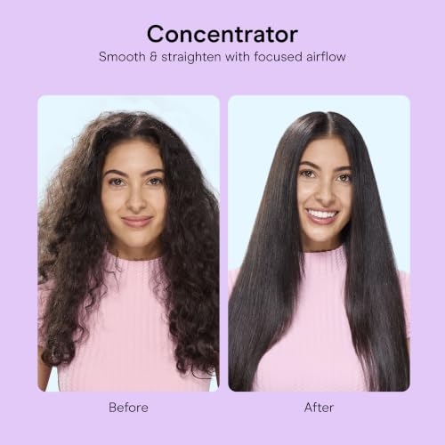 Blue Dry up to 50% faster* with this hair dryer for smooth