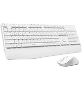seenda Wireless Bluetooth Keyboard and Mouse Combo, COE200 Ergonomic Wireless Keyboard Mouse with...