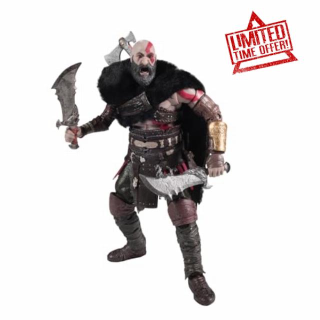 McFarlane Toys- God of War Ragnarok Kratos 7in Deluxe Action Figure McFarlane Elite Edition #18