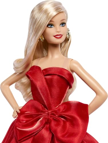 Wearing Red Gown with Bow in Displayable Packaging