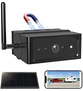 AUTO-VOX 2 Solar Wireless Backup Camera System: 7.2” 1080P HD Monitor, 3-Min Quick Installation f...