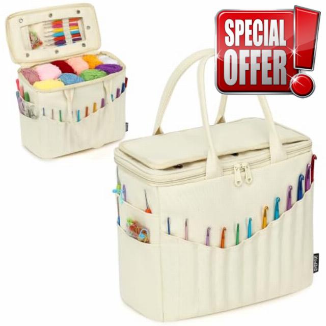 Canvas Yarn Storage Bag