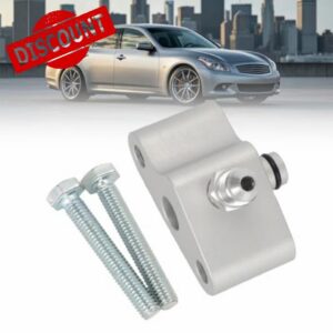 Fuel Rail Adapter for Nissan 350Z 370Z Infiniti G35 G37 | 1/8" NPT Port                                                          Includes -4AN Fitting