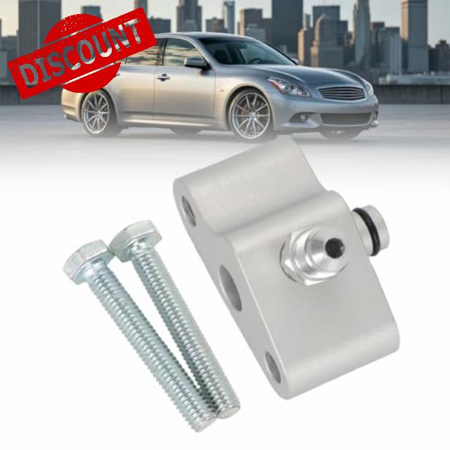 Fuel Rail Adapter for Nissan 350Z 370Z Infiniti G35 G37 | 1/8" NPT Port                                                          Includes -4AN Fitting