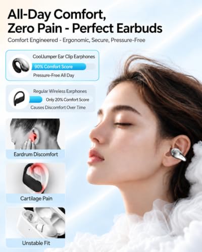 Clip On Wireless Ear Buds