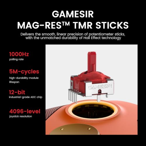 Wireless PC Controller with TMR Sticks