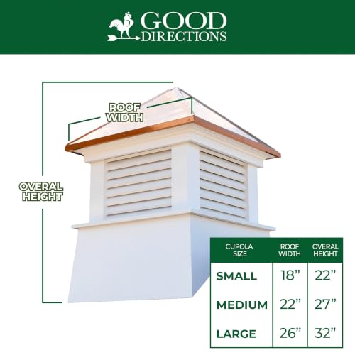 Louvered Roof Accent for Garages