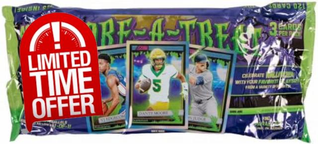 2026 Panini Score A Treat Multi Sport Halloween Treat Packs – Trick-or-Treat Candy Alternative – Contains 120 Mixed Limited Edition Basketball