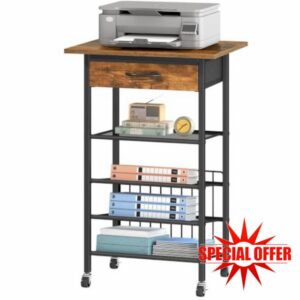HOOBRO Printer Stand with Storage