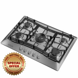 Empava 30 Inch Gas Cooktop with 5 SABAF Sealed Burner