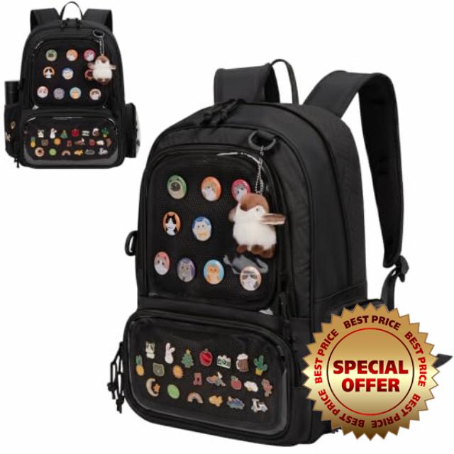 Ita Bag Pin Display Backpack with 2 Inserts