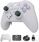 AKNES|GuliKit KK2 T Wireless Game Controller - TMR Joystick, Hall Effect Triggers, 1000Hz Wired/1...