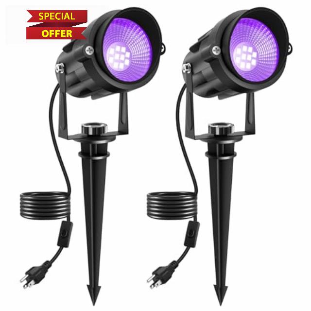 Halloween Black Light Spotlight Outdoor
